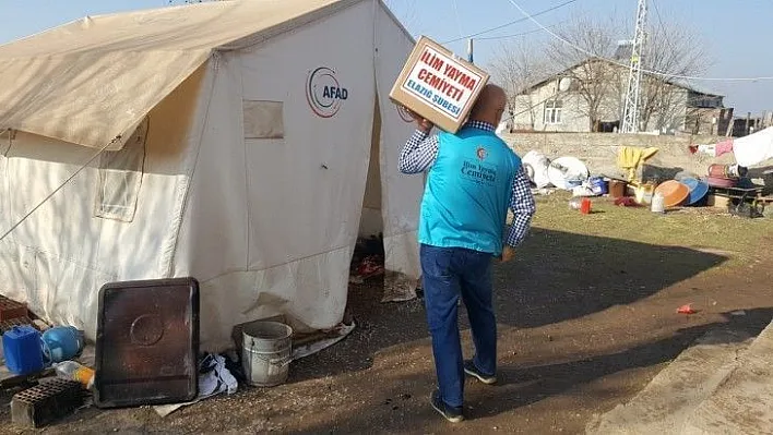 İhtiyaç sahibi 500 aileye gıda kolisi ulaştırıldı