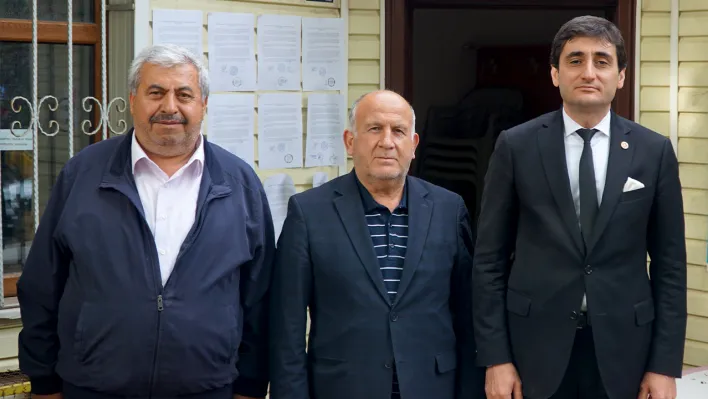 İl Başkanı Akın'dan mahalle muhtarlarına ziyaret