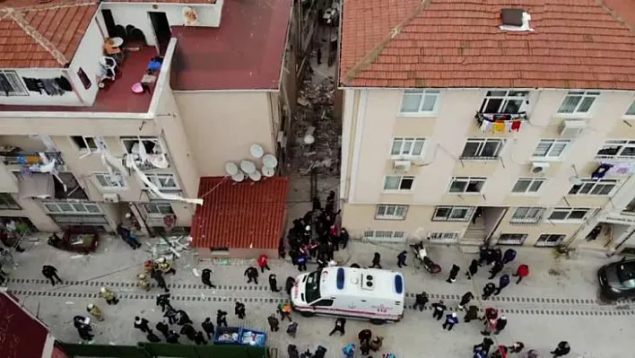 İstanbul'da bir binada patlama! Çevredeki binalar boşaltıldı