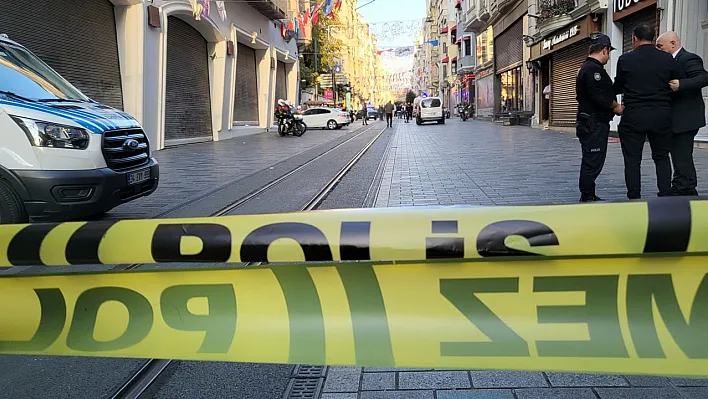 İstiklal Caddesi'nde patlama