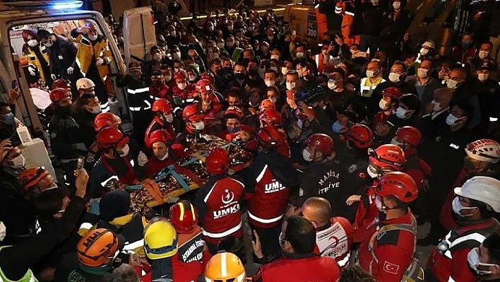 İzmir'deki deprem bölgesinde yeni gelişme...