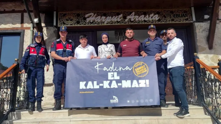 Jandarmadan 'Kadına el kalkmaz' uyarısı