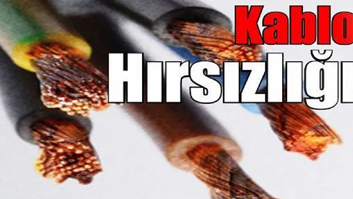 Kablo Hırsızlarına Suçüstü