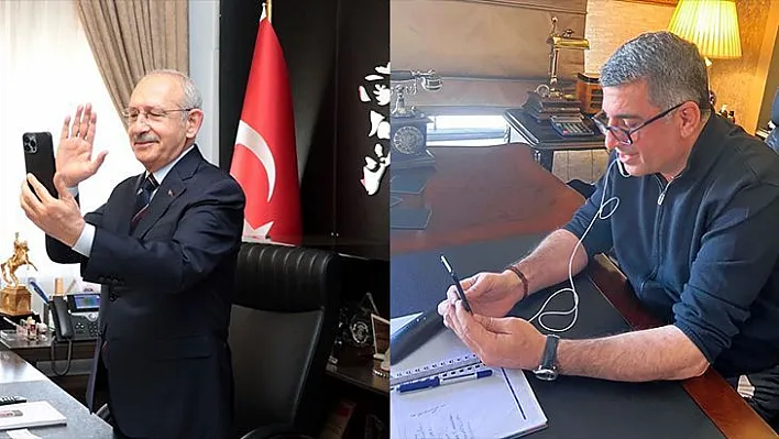 Kemal Kılıçdaroğlu ve Gürsel Erol taksici esnafıyla görüştü