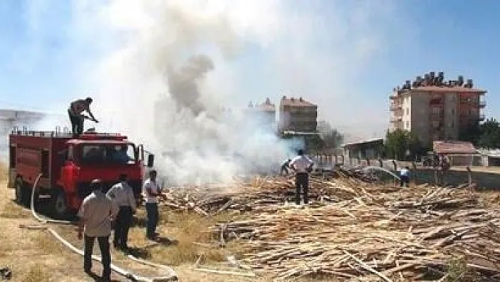 Keresteciler Sitesi'nde Yangın