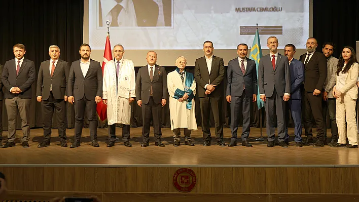 Kırımoğlu'na Elazığ'dan fahri doktora