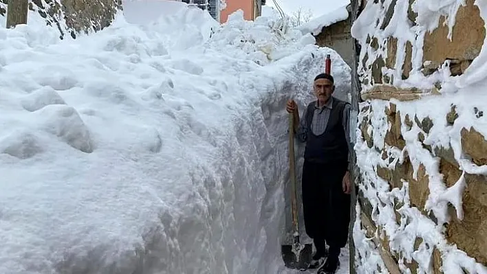 Komşularına gitmek için tünel açtılar