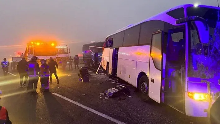 Kuzey Marmara Otoyolu'nda kaza! Çok sayıda ölü ve yaralı var