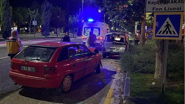 Malatya Caddesi'nde kaza!