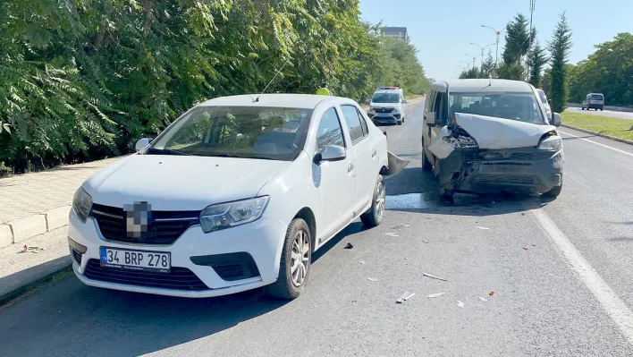 Malatya Caddesi'nde trafik kazası