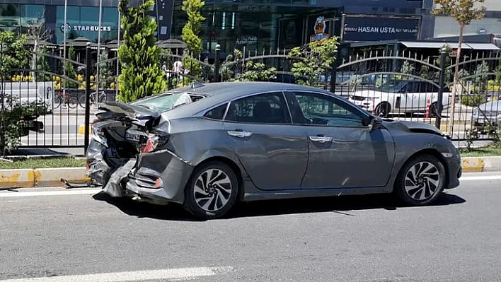 Malatya Caddesi'nde kaza!