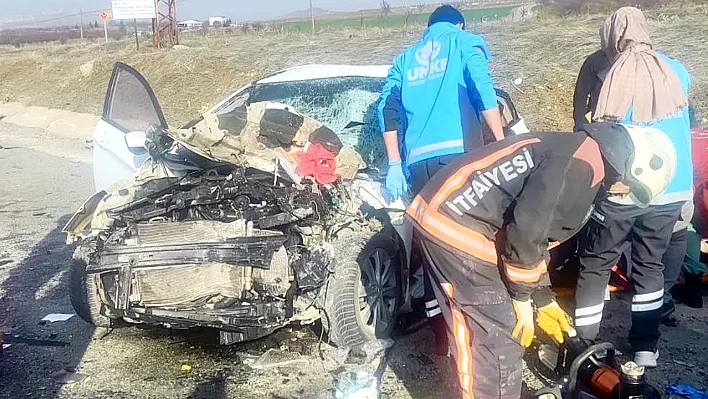 Malatya-Elazığ yolunda feci kaza! 3 can kaybı...