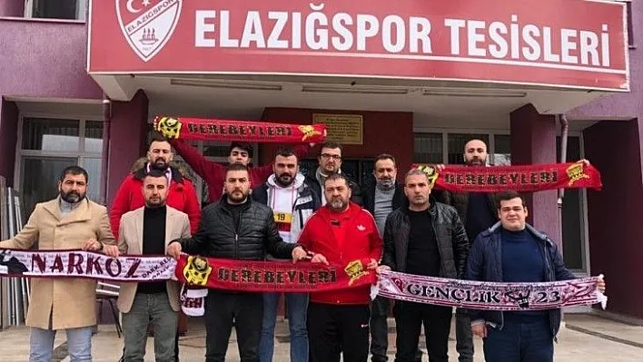 Malatyaspor ve Elazığspor taraftarı acıda birleşti