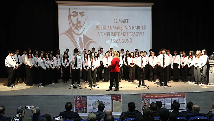 Mehmet Akif Ersoy Elazığ'da anıldı