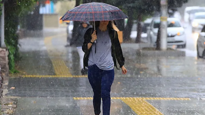 Meteorolojiden sağanak yağış uyarısı