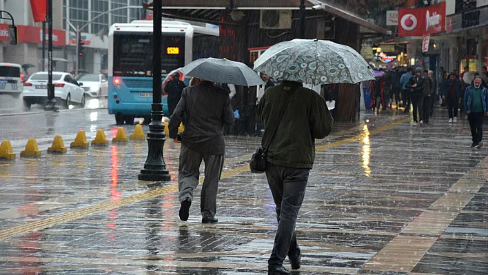 Meteorolojiden sağanak yağış uyarısı