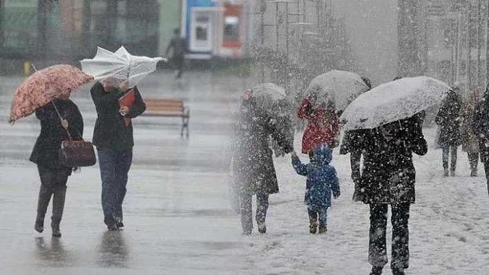 Meteorolojiden yağmur ve kar uyarısı