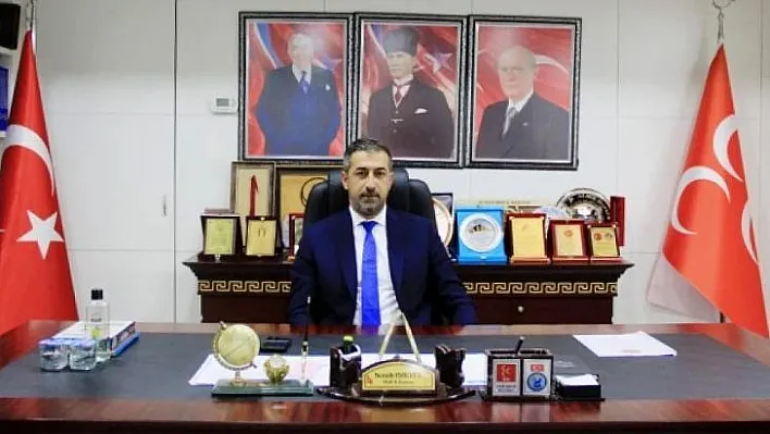 MHP Elazığ İl Başkanı Işıkver'den teşekkür mesajı