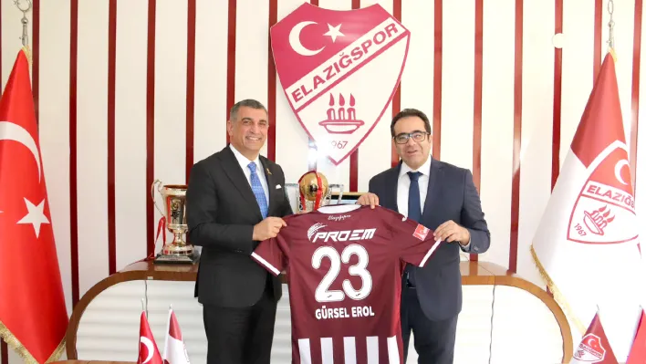 Milletvekili Erol'dan Elazığspor'a destek ziyareti