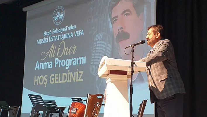 Musiki üstatlarına vefa programı