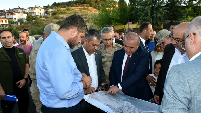 Nazırlı, Hazar Gölü çevresinde yapılan incelemelere katıldı