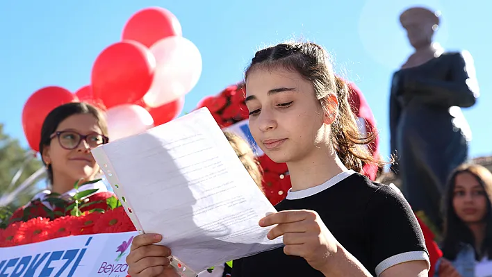 Öğrencilerden anlamlı mektup