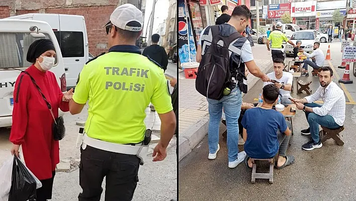 Polis ekipleri vatandaşlara KADES'i anlattı