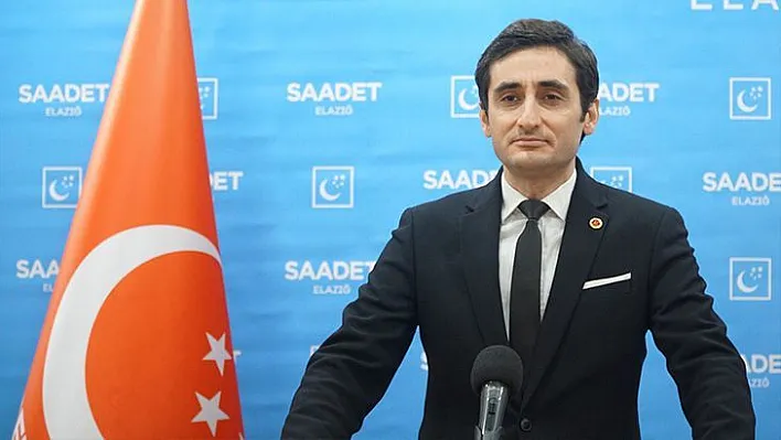 Saadet Partisi İl Başkanı Akın, Elazığ'ın sorunlarına değindi