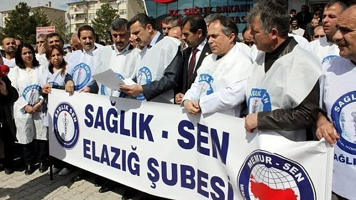 Sağlık çalışanları eylemde