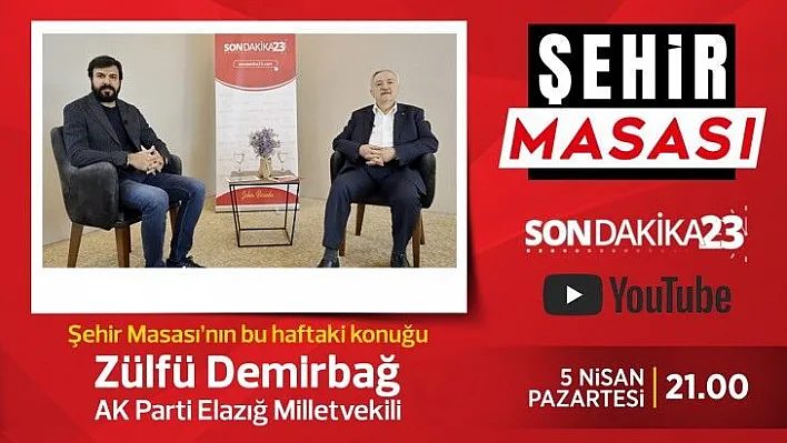 Şehir Masası bu akşam saat 21.00'de sizlerle