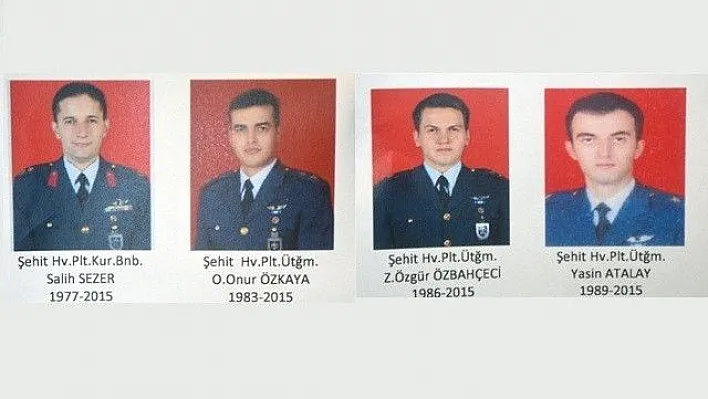 Şehit Pilotlar İçin Tören Düzenleniyor