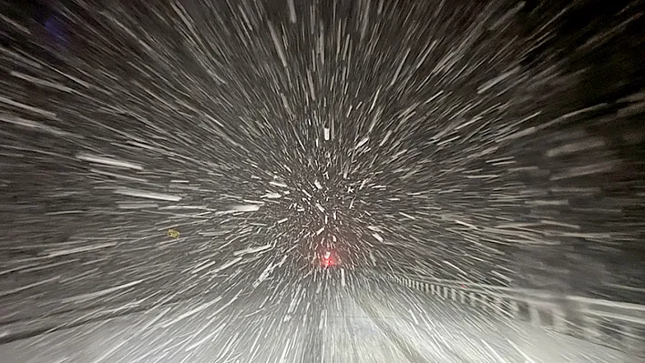 Sürücüler dikkat! Bingöl-Elazığ yolu kapandı