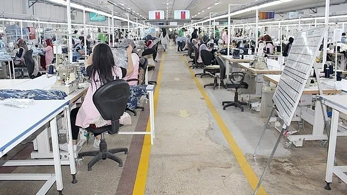 Tekstilde seri üretim başladı
