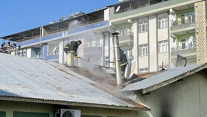 Toplum Sağlığı Merkezinde yangın çıktı