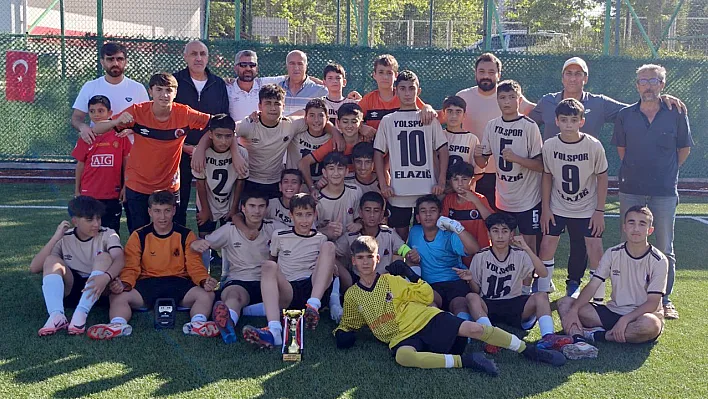 U13'te şampiyon Elazığ Yolspor