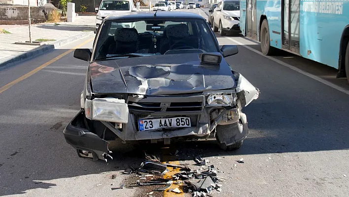 Ulukent Mahallesi'nde trafik kazası