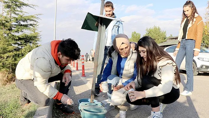 Üniversite öğrencileri sokak hayvanlarını unutmuyor