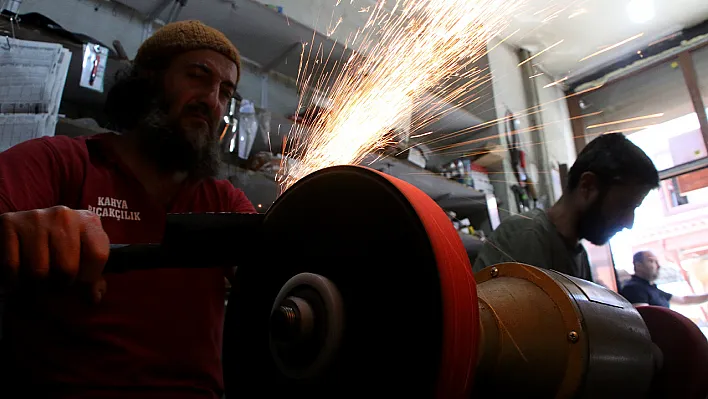 Ustaların 'bileme' yoğunluğu