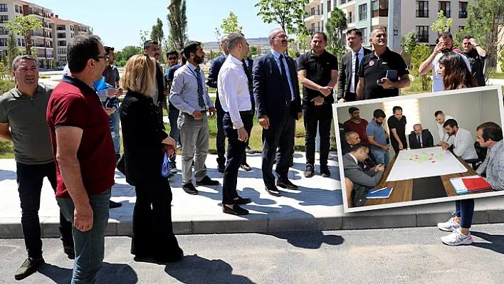 Vali Toraman kentsel dönüşüm alanlarını inceledi