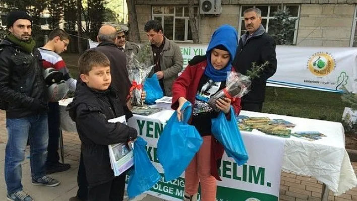 Yeni Yıla Fidan Dikerek Girelim Kampanyası