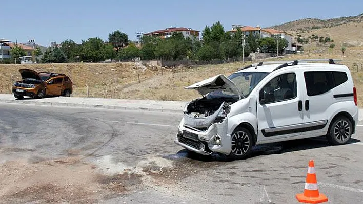 Yıldızbağları Mahallesi'nde trafik kazası