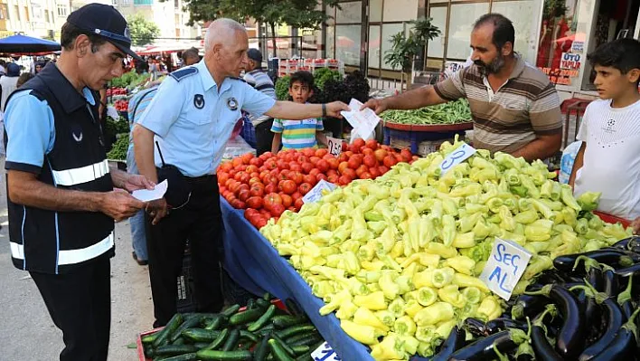 Zabıta ekipleri denetimlerini sürdürüyor