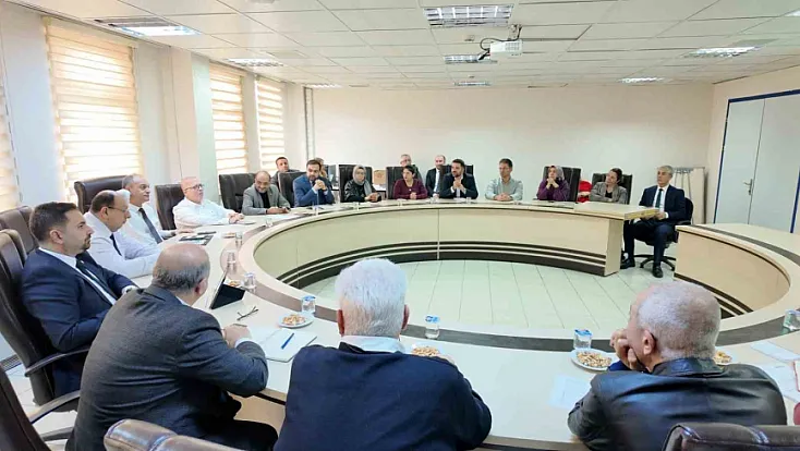 İl Sağlık Müdürlüğünde 'değerlendirme toplantısı'