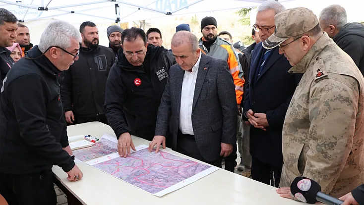 Vali Hatipoğlu, kayıp şahıs hakkında bilgi aldı