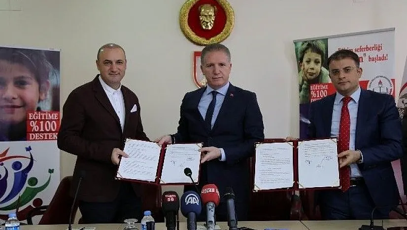 Sivas'ta eğitime hayırsever desteği