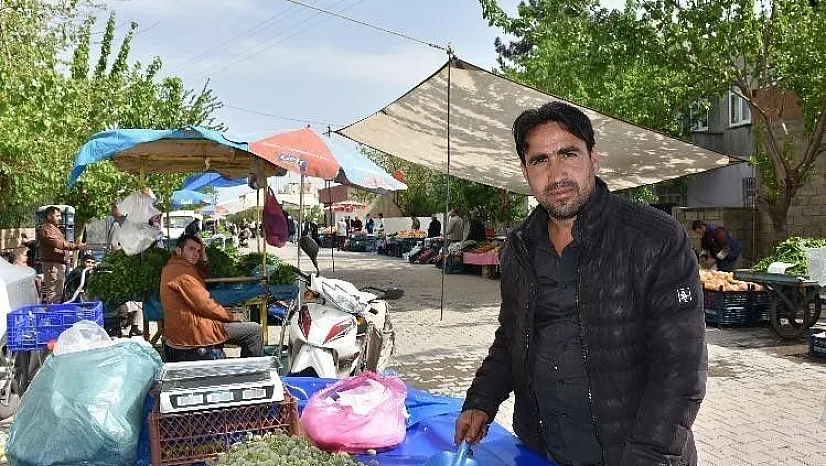 Kahta'da seyyar semt pazarı uygulaması başladı