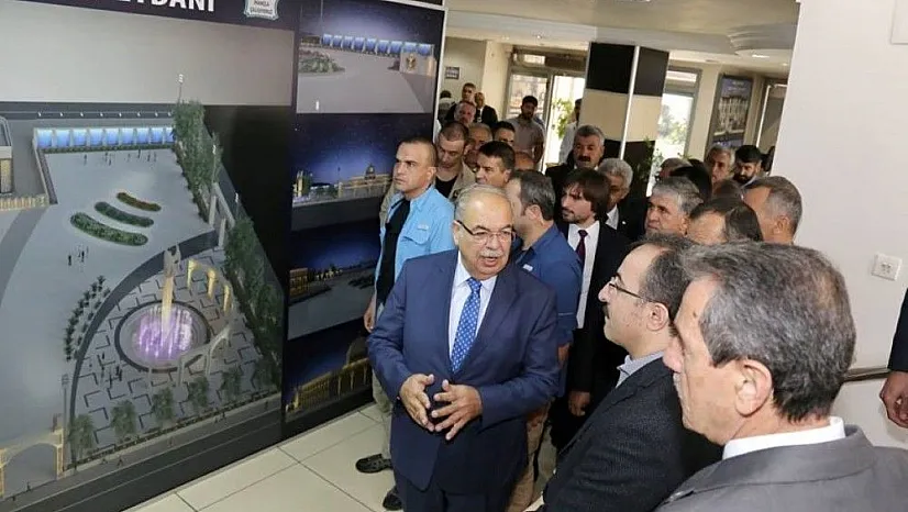 İçişleri Bakan Yardımcısı Çataklı Başkan Kutlu ile bir araya geldi
