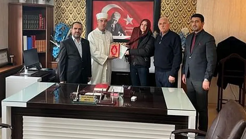 Alman Brittige, Elazığ'da müslüman oldu