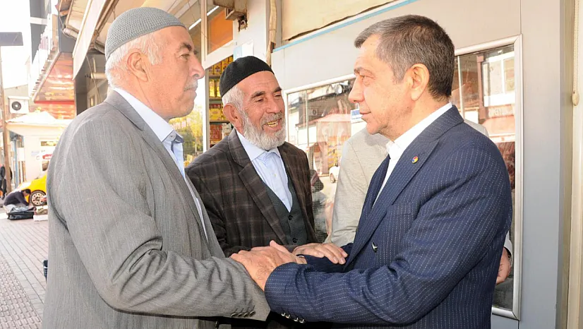 Başkan adayı Şekerdağ'a Karakoçan ve Kovancılar'da yoğun ilgi
