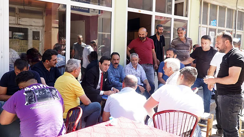 Başkan Akın'dan Maden'e ziyaret